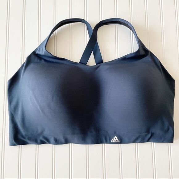 Adidas Ultimate Bra Plus Size High Support Sports Bra - Size 46E - Picture 1 of 8